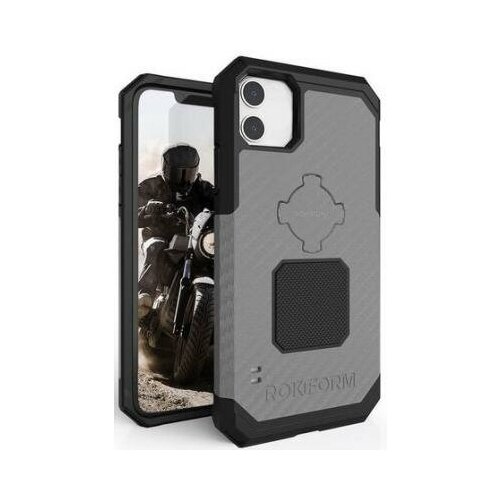 фото Rokform накладка rokform "rugged" для iphone 11 серый 306743p