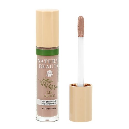 Блеск для губ BELL NATURAL BEAUTY NATURAL BEAUTY LIP GLOSS тон 02 peach gloss увлажняющий с маслом