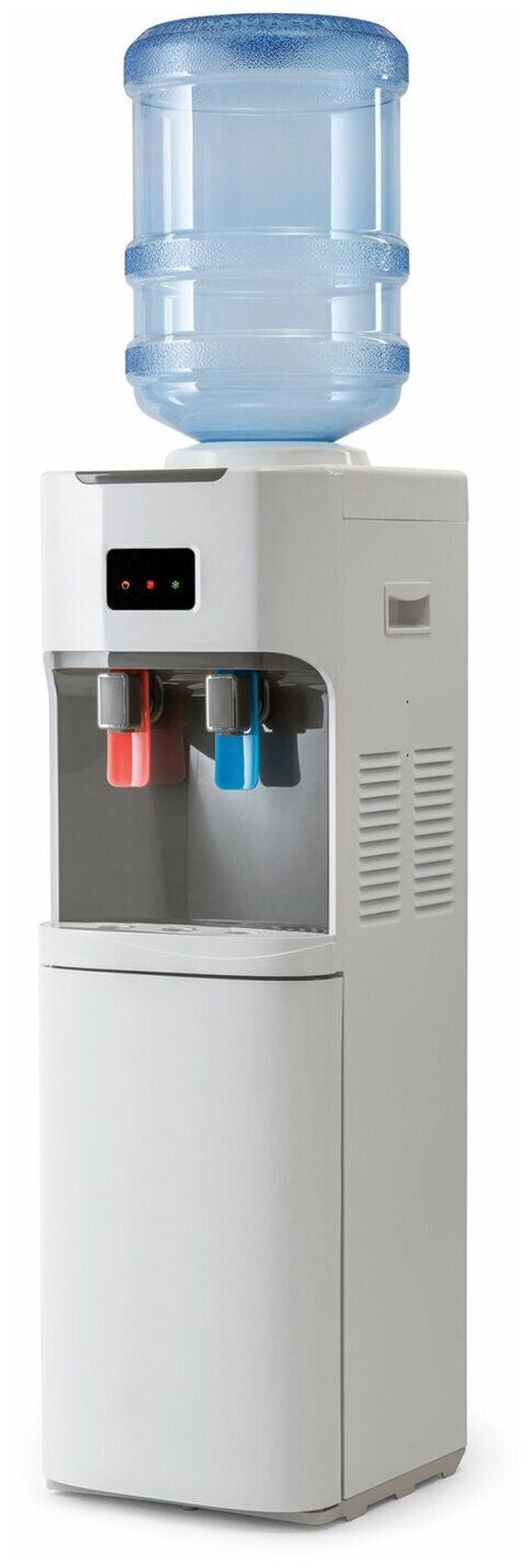 Кулер для воды HOT FROST V115B, напольный, нагрев/охлаждение компрессорное, холодильник, 2 крана - фотография № 2