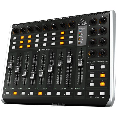 USB/MIDI контроллер Behringer X-TOUCH Compact dj станции комплекты контроллеры behringer x touch compact