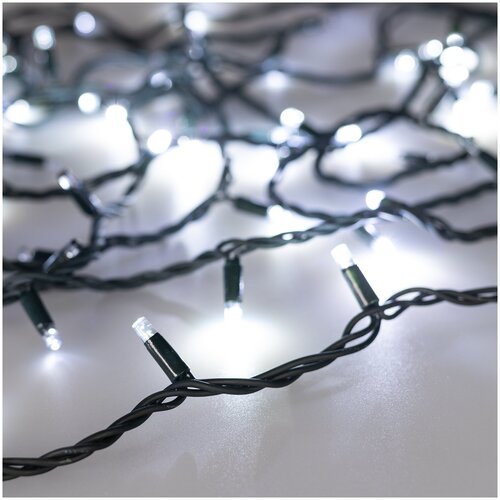 Светодиодная гирлянда ARD-STRING-PRO-1000-GREEN-100LED-PULSE White (230V, 7W) (Ardecoled, IP65)
