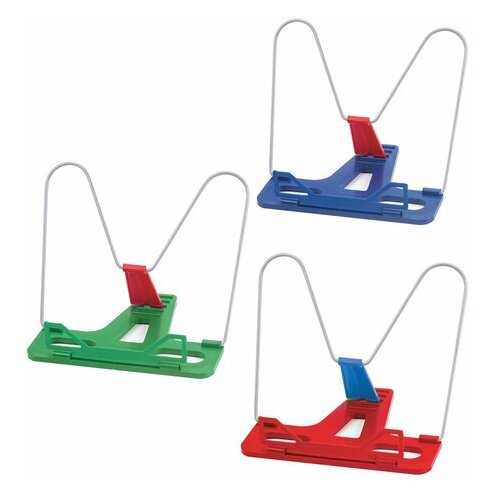 Подставка для книг и учебников пифагор эконом пластик металл ассорти в пакете 236658 3 штуки 475₽