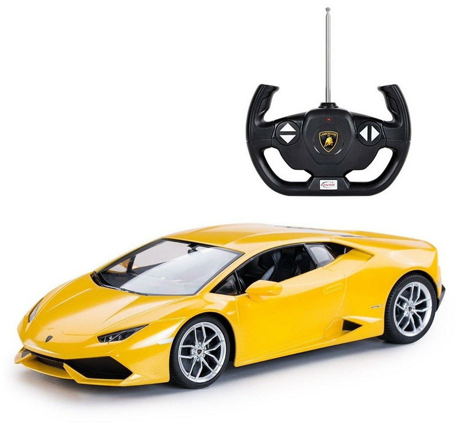 Машина р/у Rastar M 1:14, Lamborghini Huracan LP 610-4, желтая (70860Y)