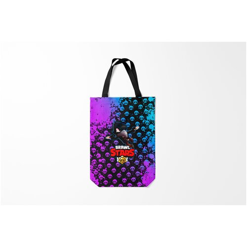 фото Сумка-шоппер / 31х42 см / геймерам / brawl stars burnettie
