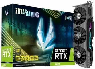 Видеокарта 10 Gb Zotac GeForce RTX 3080 TRINITY (ZT-A30800D-10PLHR)