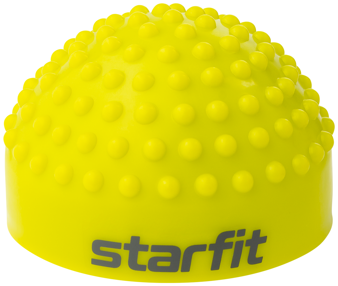 Балансировочная массажная платформа STARFIT BP-103 12,5х8 см, лаймовый, 2 шт.