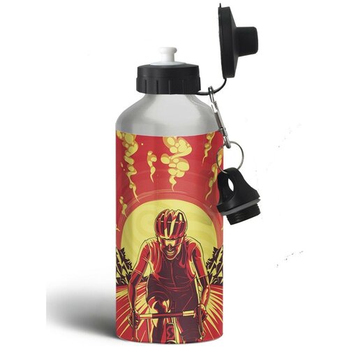 фото Бутылка спортивная,туристическая фляга, 500мл спорт велосипед bmx - 283 brutbottle