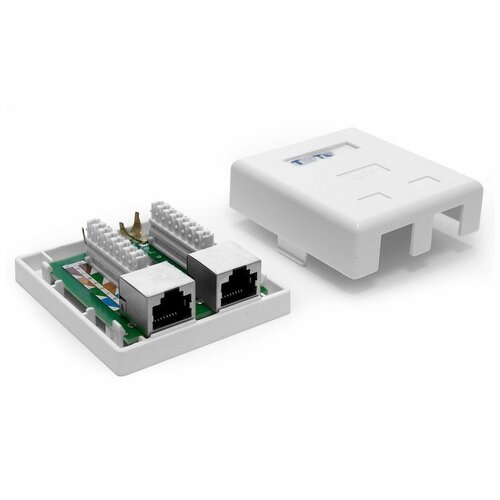 Розетка RJ-45 TWT (TWT-SM2-4545/S6-WH)