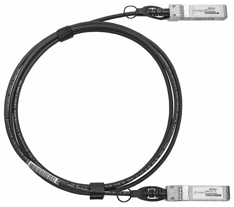 Модуль SNR SFP+ Direct Attached Cable (DAC) дальность до 3м BO-SFP+DA-3