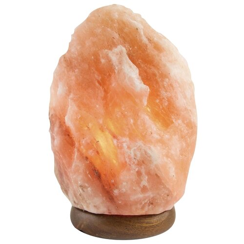 Солевая лампа, настольная, Vilart Скала V37-001 2-3 кг, 25Вт, розовая гималайская соль, светильник-ночник, цоколь E14, шнур питания 1,5 метра