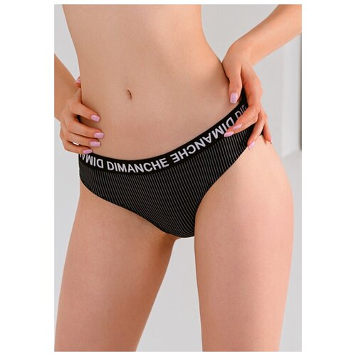 Трусы Dimanche lingerie, размер 5, черный