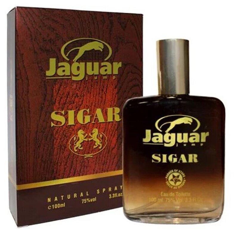 Jaguar Jump / Sigar 100 мл / Сигар / Мужская туалетная вода