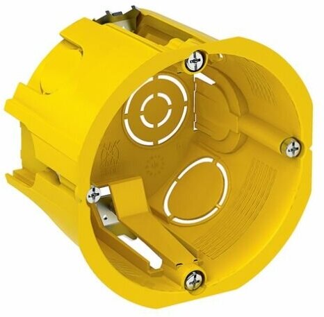 Подрозетник (скрытый монтаж) Schneider Electric IMT35150 71 46 мм желтый - фотография № 9