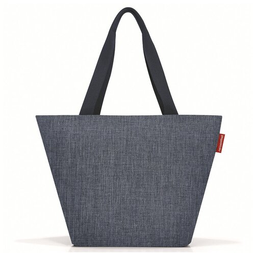 Сумка shopper m twist blue, Reisenthel, серый, арт: ZS4027 ZS4027