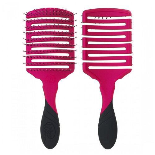 фото Расчёска для быстрой сушки волос, wet brush pro flex dry paddle pink