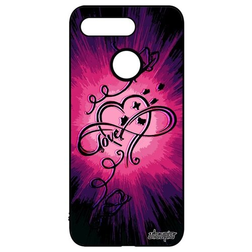 фото Защитный чехол на смартфон // honor v20 / view 20 // "бесконечность" любовь вселенная, utaupia, розовый