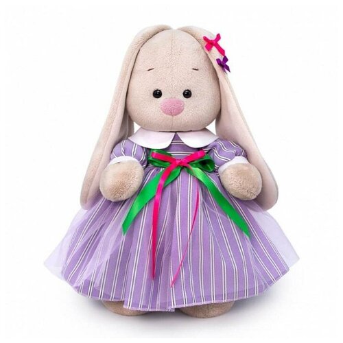 Купить Мягкая игрушка «Зайка Ми в полосатом платье», 32 см, нет бренда