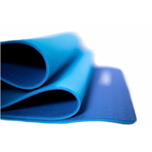 Коврик для йоги и фитнеса TPE Yoga Mat - blue YMYG-T602