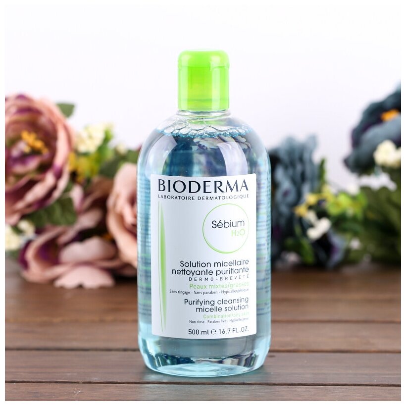 Bioderma Себиум H20 Очищающая мицеллярная вода, 100 мл (Bioderma, ) - фото №5