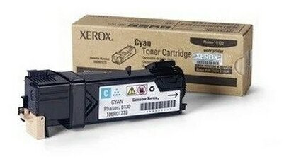 Тонер-картридж XEROX 106R01282 для Phaser 6130 голубой 1900 страниц