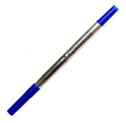 Parker Стержень для ручки-роллера, F, синий