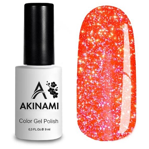 Akinami гель-лак Gel Polish Holiday, 9 мл, №02