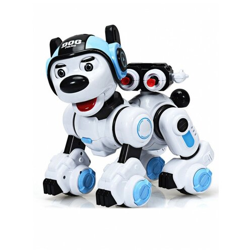 фото Радиоуправляемая собачка робот police cs toys