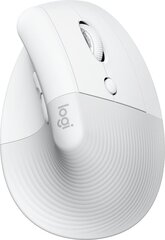 Мышь Logitech Lift, белый/серый (910-006475)