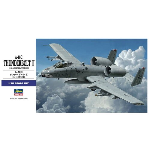 Hasegawa Сборная модель американского штурмовика Fairchild Republic A-10C Thunderbolt II 1:72 - #01573 revell p 47 m thunderbolt 03984 1 72