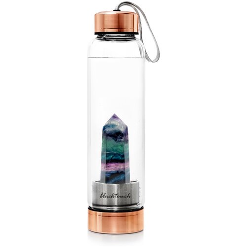 фото Бутылка для воды с кристаллом флюорит blacktouch elixir