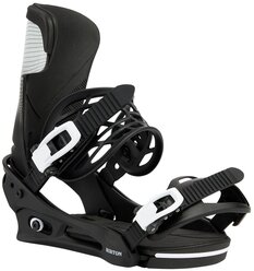 Крепления для сноуборда BURTON Mission Re:Flex, S, black/white wing