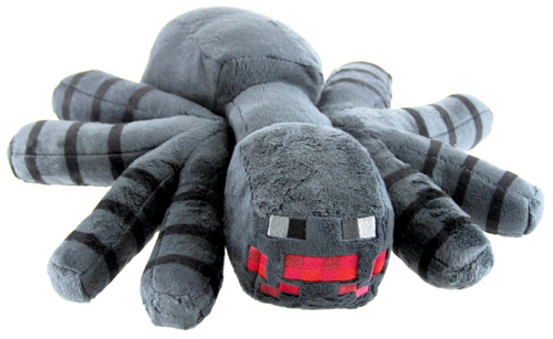 Мягкий паук из игры Майнкрафт
