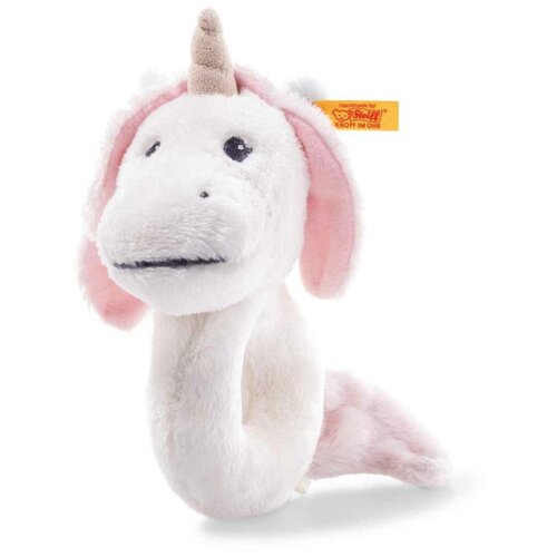 Купить Погремушка Steiff Soft Cuddly Friends Unica Babe unicorn grip toy with rattle (Штайф Малыш Единорог 14 см), Steiff / Штайф