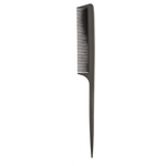 Гребень для волос LADY PINK BASIC Carbon Comb, карбоновый с ручкой - изображение
