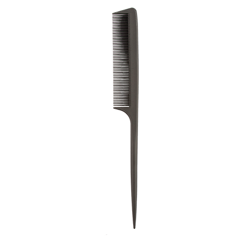 Гребень для волос LADY PINK BASIC Carbon Comb, карбоновый с ручкой