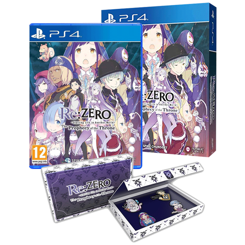 re zero starting life in another world the prophecy of the throne ps4 англ Re: Zero Starting Life In Another World: The Prophecy Of The Throne Day One Edition [PS4, английская версия]