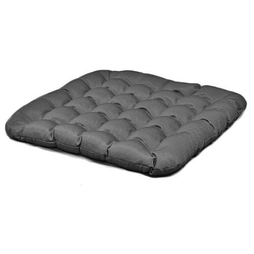 фото Подушка на сиденье smart textile уют с лузгой гречихи, t428, 40 х 40 см, серый