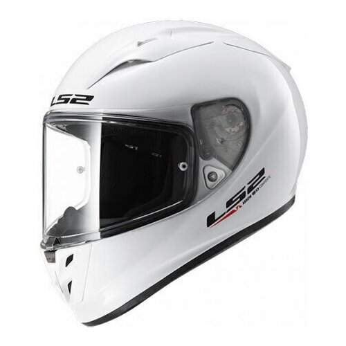 Шлем LS2 FF323 ARROW R EVO Single Mono (XXL, Gloss White)