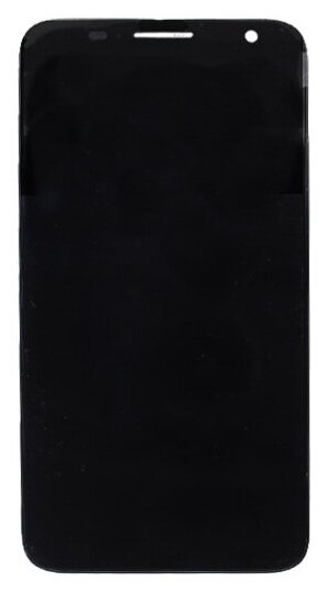 Экран (дисплей) для Alcatel One Touch 6050Y Idol 2S модуль в сборе с тачскрином (черный)