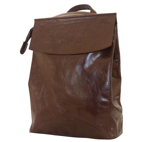 фото Рюкзак кожаный женский carlo gattini antico antessio 3041-02 brown