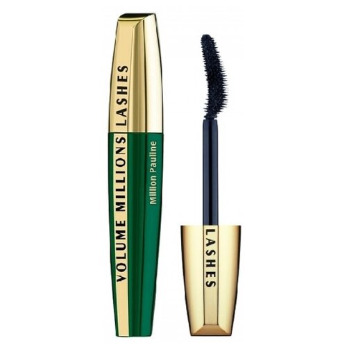 Million Pauline Тушь для ресниц Volume Millions Lashes Feline, экстрачерный тушь для ресниц l oreal volume millions lashes feline