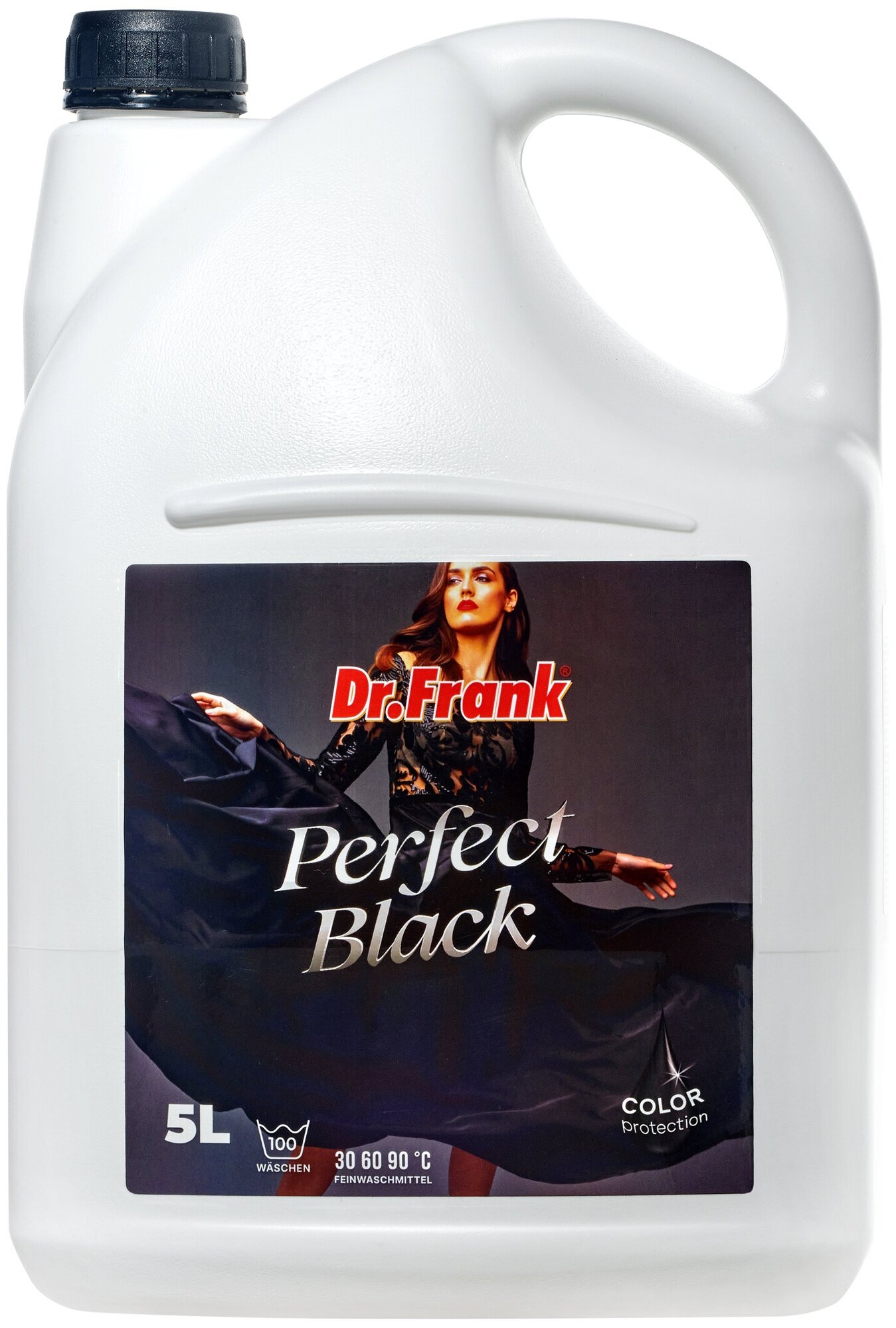 Жидкое средство для стирки черного белья Dr. Frank Perfect Black 5 л. 100 стирок