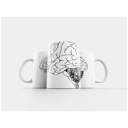фото Кружка "головной мозг, интеллект, наука" 320 мл lotsprints