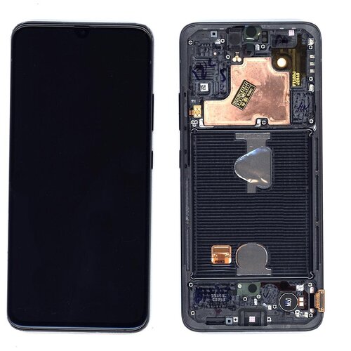 Дисплей для Samsung Galaxy A90 SM-A908F 5G черный с рамкой модуль матрица тачскрин для samsung galaxy j1 ace sm j110h oled синий
