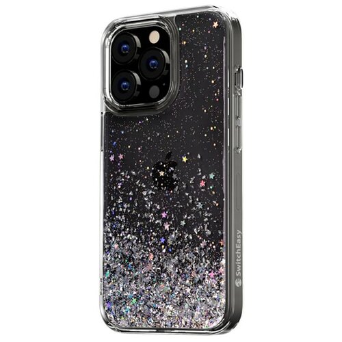 Чехол SwitchEasy Starfield Transparent для iPhone 13 Pro прозрачно-чёрный (GS-103-209-171-65)