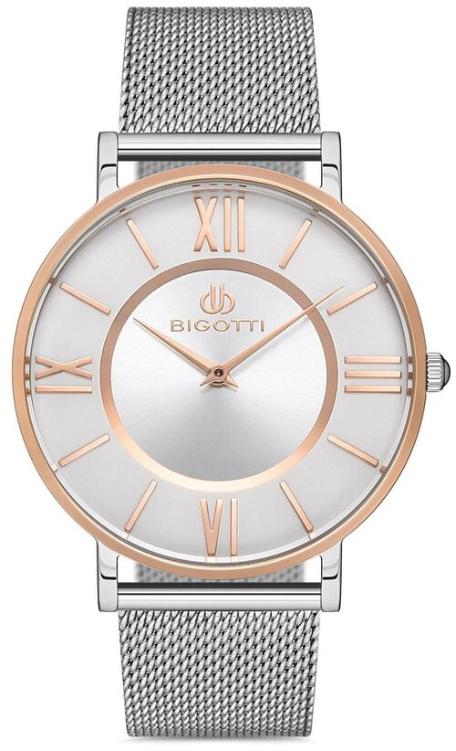 Наручные часы Bigotti Milano Наручные часы Bigotti BG.1.10244-4 классические мужские, серебряный