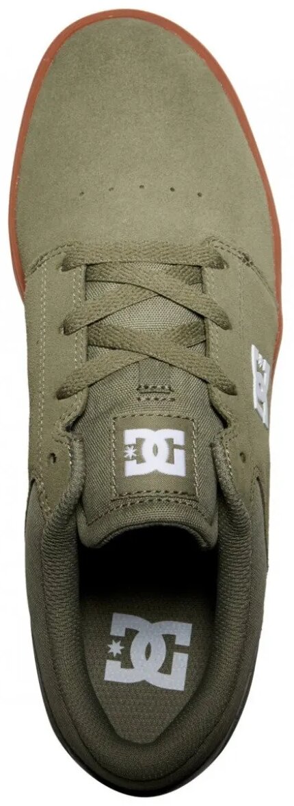 Кеды DC Shoes, полнота D, размер 11, зеленый — фото 1