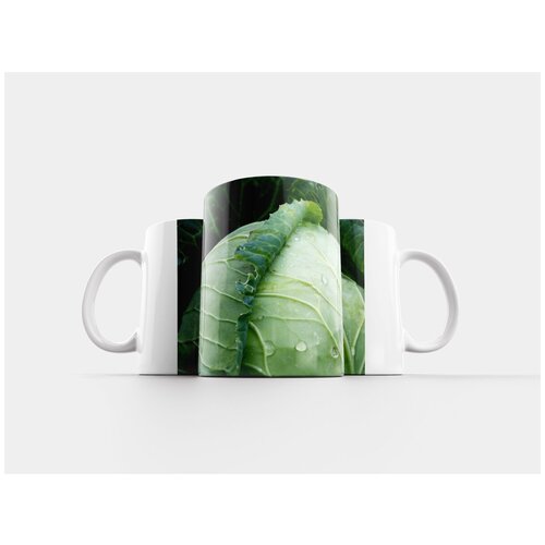 фото Кружка "капуста, овощ, зеленый" 320 мл lotsprints