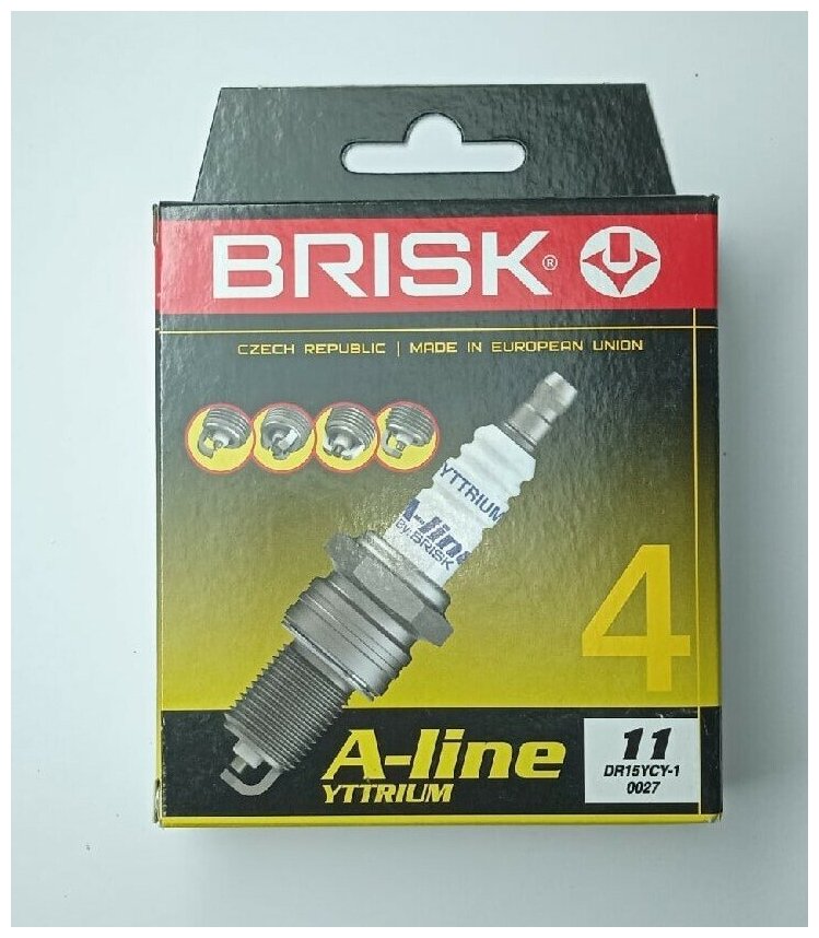 Свечи Brisk 2110-12 16 Кл. Dr-15Yс-1 Супер BRISK арт. DR15YС1