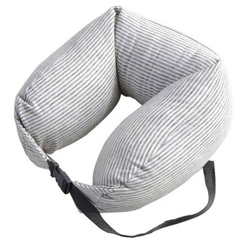 Туристическая подушка-валик с застёжкой U-Neck Pillow